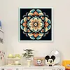 Mandala-11CT Stamped Cross Stitch 40*40cm/15.75*15.75in