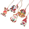 Diamond Painting Double-sided Christmas Pendant Xmas Trees