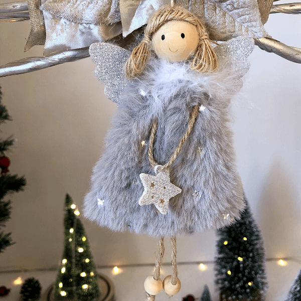 Handmade Christmas Angels Decoration