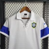 Retro 2004 Brazil White Soccer Jersey