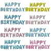 16" HAPPY BIRTHDAY Aluminum Film Letters Balloons Birthday Party Celebration Decors