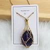 🔥 Crystal Stone Holder Necklace - Free (Crystal) Gift Included🎁