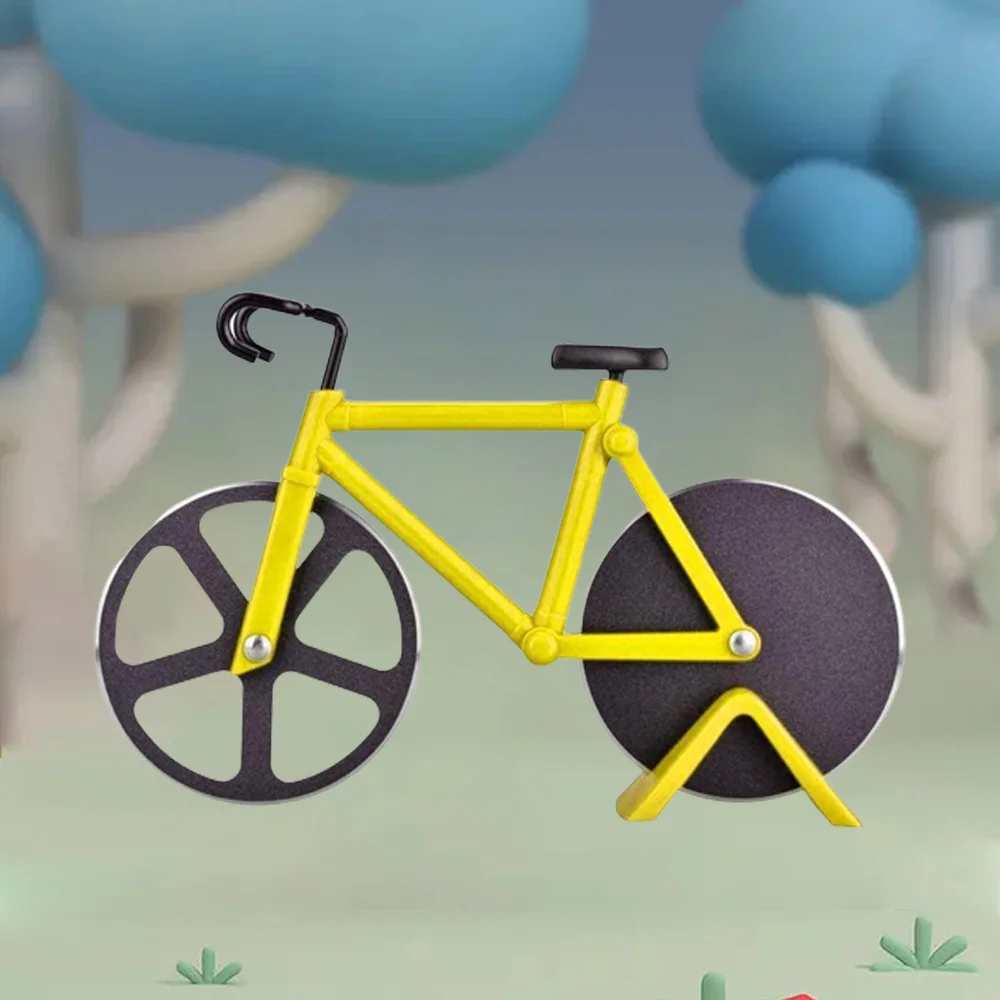 Meladen™ Praktischer Fahrrad Pizzaschneider
