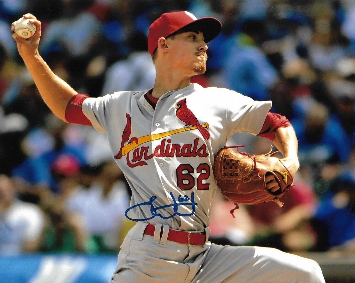 LUKE WEAVER signed autographed ST. LOUIS CARDINALS 8x10 Photo Poster painting w/COA