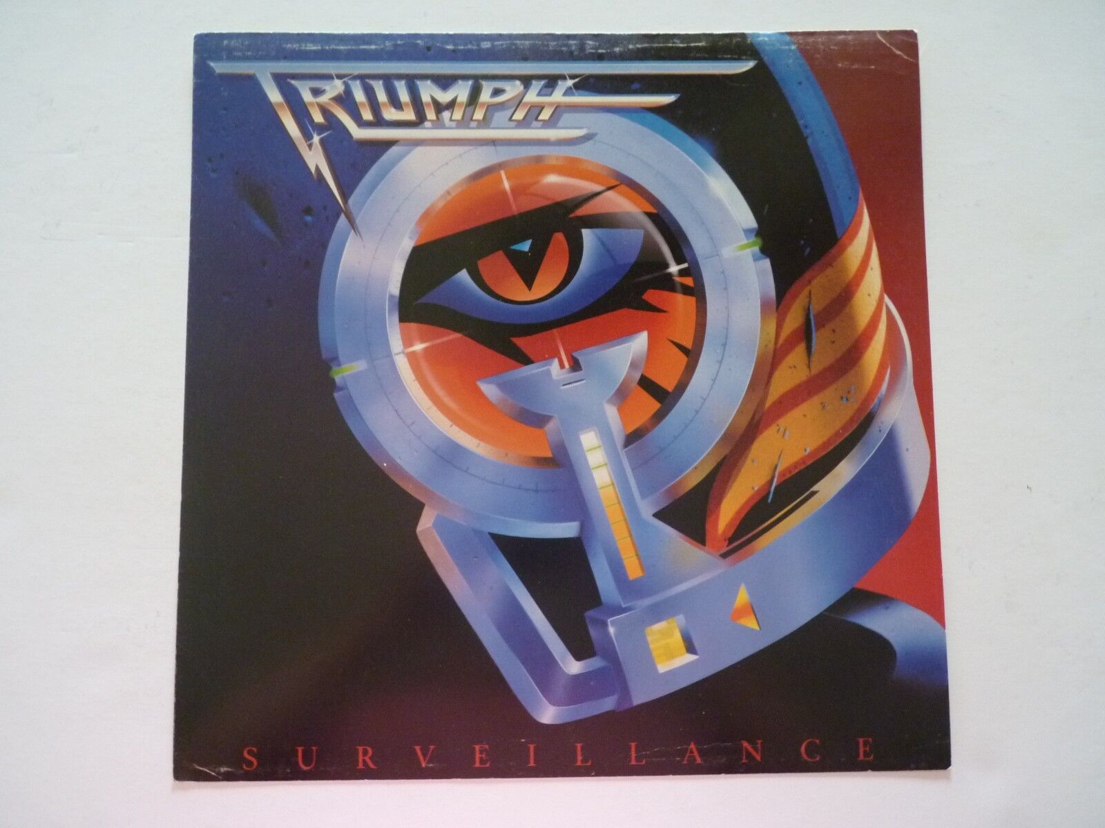 Triumph Surveillance LP Record Photo Poster painting Flat 12X12 Poster