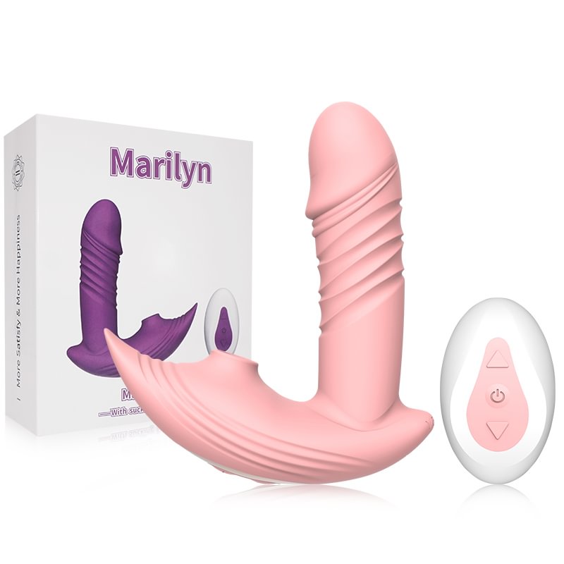 Marilyn 3-in-1 Remote Control Telescopic Dildo Panty Vibrator 