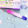 Stylo perceuse diamant avec 5 pointes &agrave; pointes 5d kits de s&eacute;lecteur de stylos pour peinture en diamant 12,3x1,7 cm couleur non fixe pour une prise confortable et un per&ccedil;age plus rapide