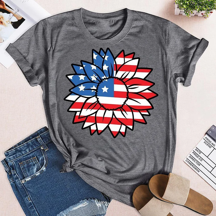 4th of July T-shirt Tee --Annaletters