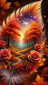 Luxury AB Velvet Diamond Painting Kit - Landscape