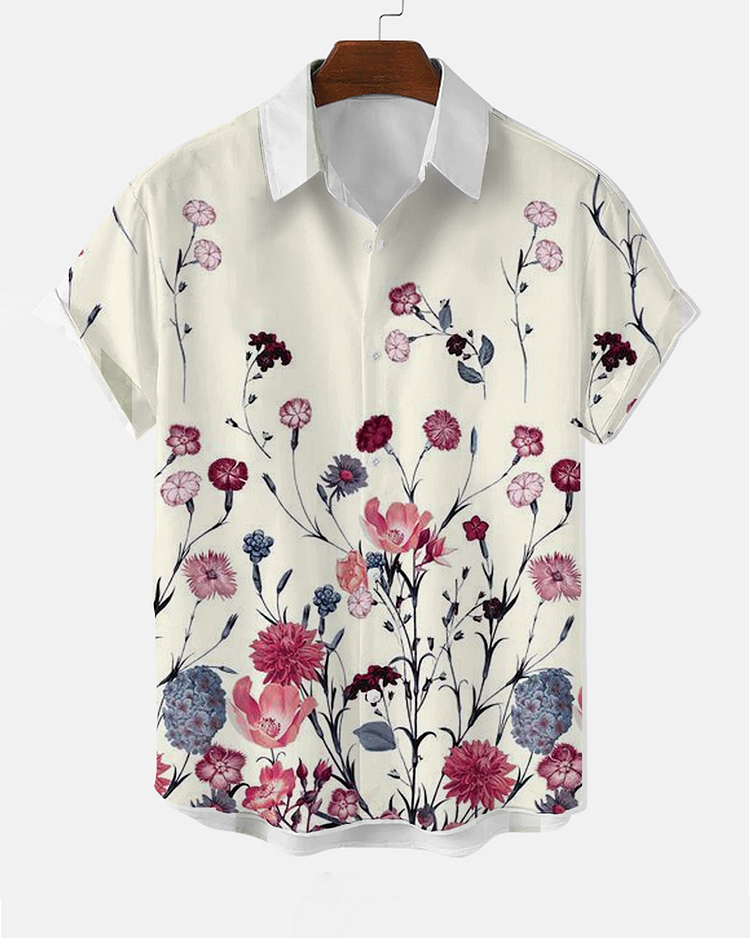 Men's casual  zipper shirt 497e