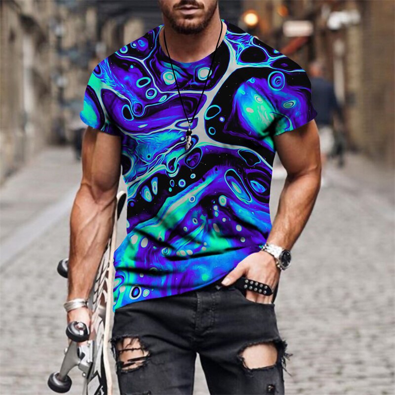 

Colorful - 3D Printed Men T Shirt, Xxl, 501 Original