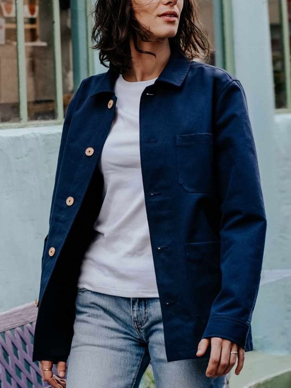 vintage workwear comfortable ladies shirt