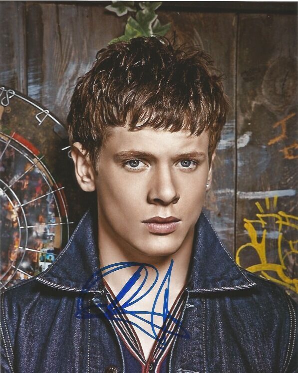 Jack O'Connell Skins Autographed Signed 8x10 Photo Poster painting COA