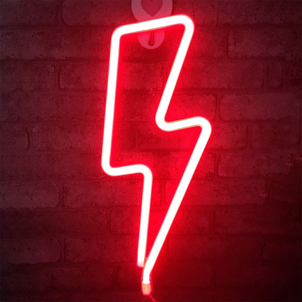 

Thunder Neon Lamp Room Party Bar Wall Decorative Light, 501 Original