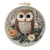 4 Set Owl Series- Embroidery Kits