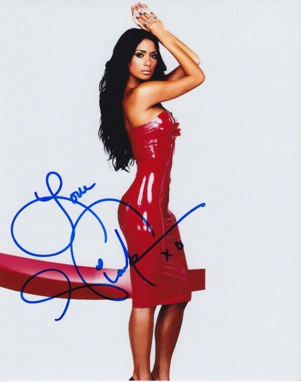 Nicole Scherzinger signed 8x10 Photo Poster painting