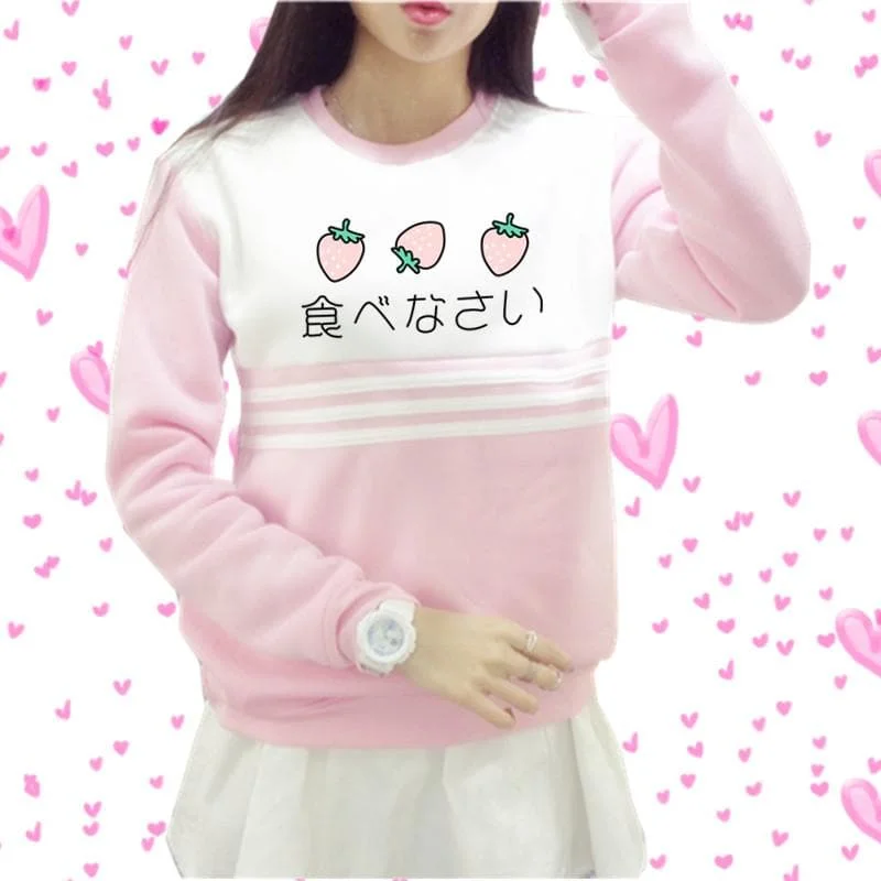 Japanese Pinky Strawberry Jumper SP166118