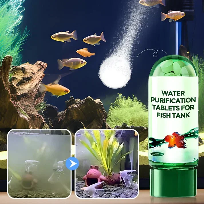 ✨Powerful Aquarium Water Purification Tablet⏰Last Day 50% Off