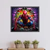Spider Marvel-Man Wall-Full Round Diamond Painting 40*35CM