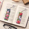 3Pcs DIY Flowers Castle Special Shape Diamond Painting Bookmark