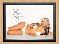 Christina Aguilera Back To Basics Signed Autographed Photo Poster painting Poster Print Memorabilia A2 Size 16.5x23.4