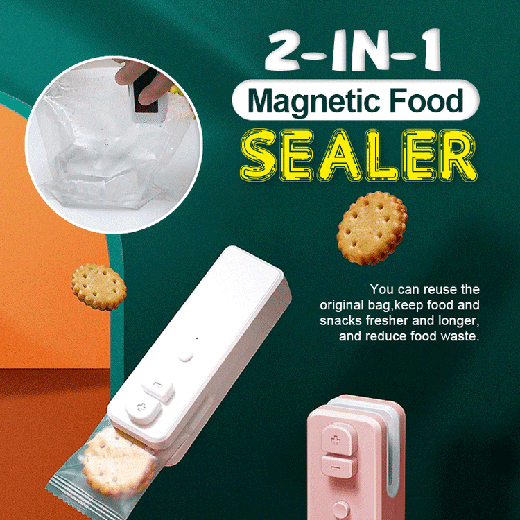 2-in-1 Magnetic Food Sealer🔥HotSale🔥