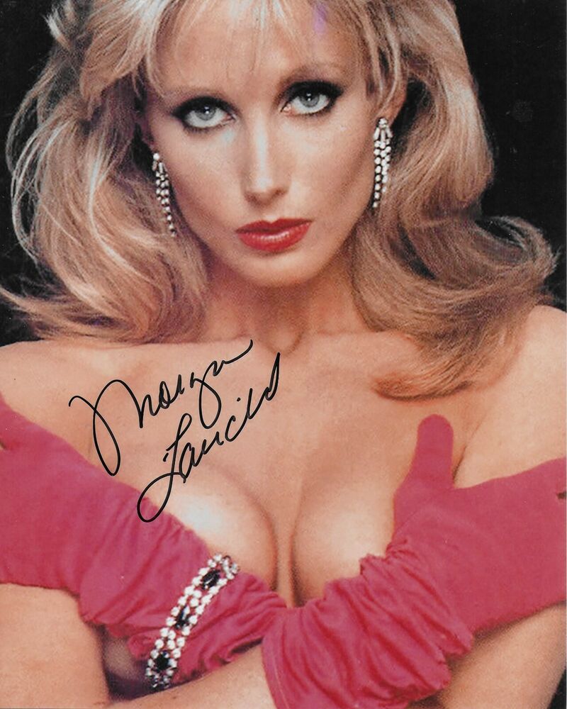 Morgan Fairchild Original Autographed 8X10 Photo Poster painting #49