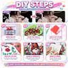 Robe de soir&eacute;e rose perle femme dessin&eacute;e sp&eacute;ciale 5d bricolage partiel diamants points kits d&rsquo;art en pierres 11,81x15,75 pouces peintures &agrave; points diamant&eacute;s peintures peintures peintures diamants art de pierres pr&eacute;cieuses pour adultes d&eacute;butants d&eacute;coration