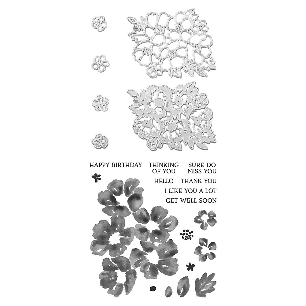 

Flower - Paper Craft Cutting Dies, 501 Original