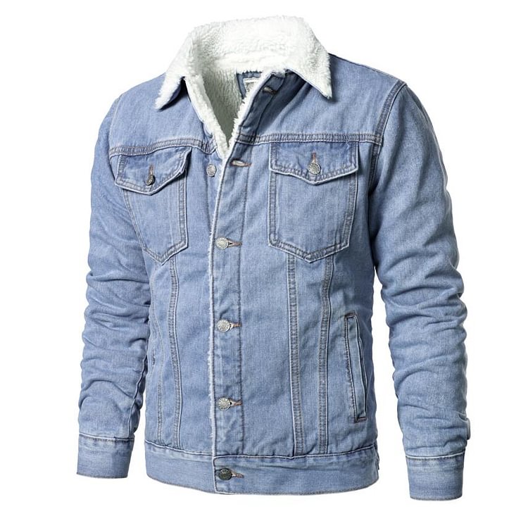Sherpa Denim Jacket