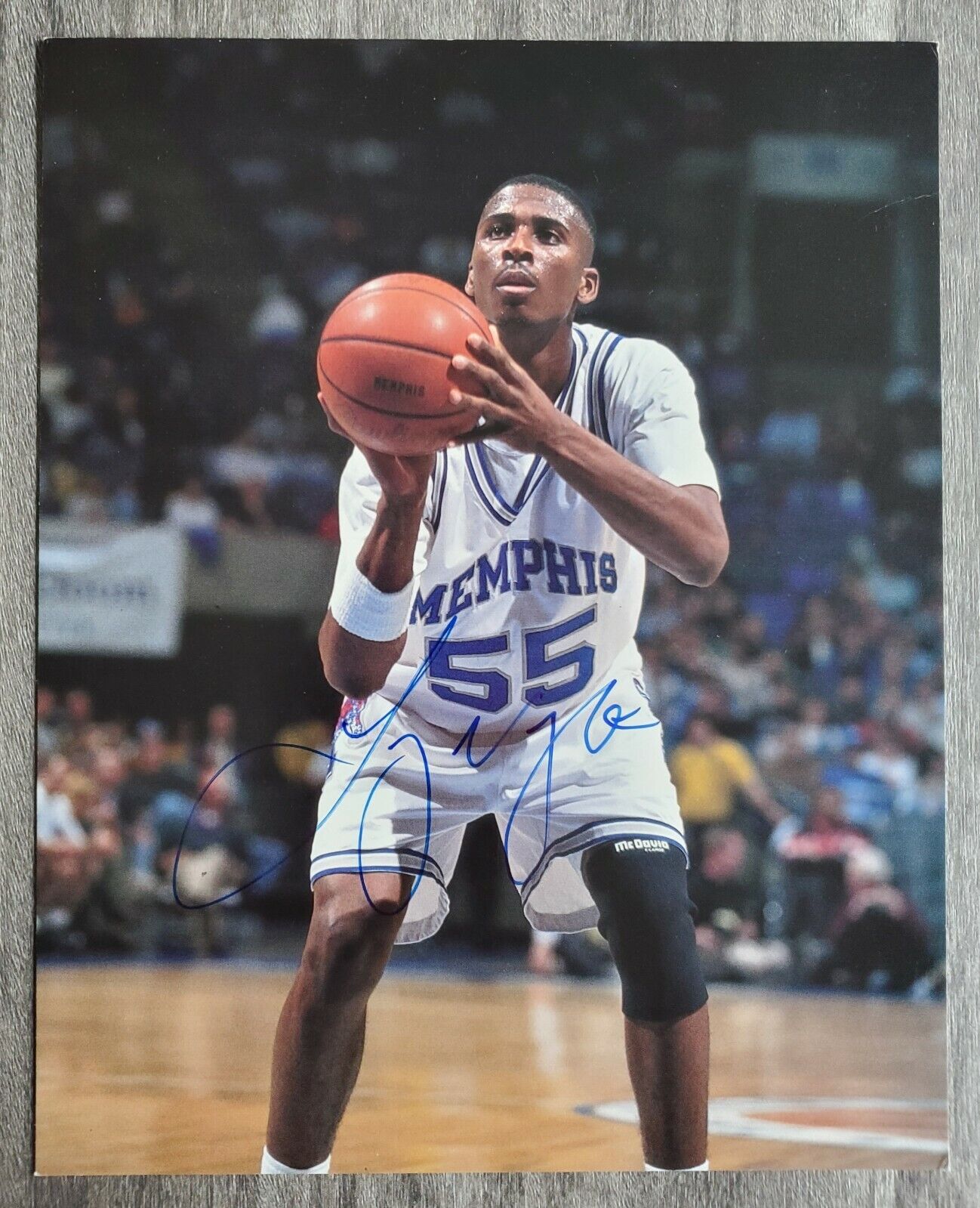 Lorenzen Wright Signed 8x10 Photo Poster painting NCAA Memphis Tigers RAD