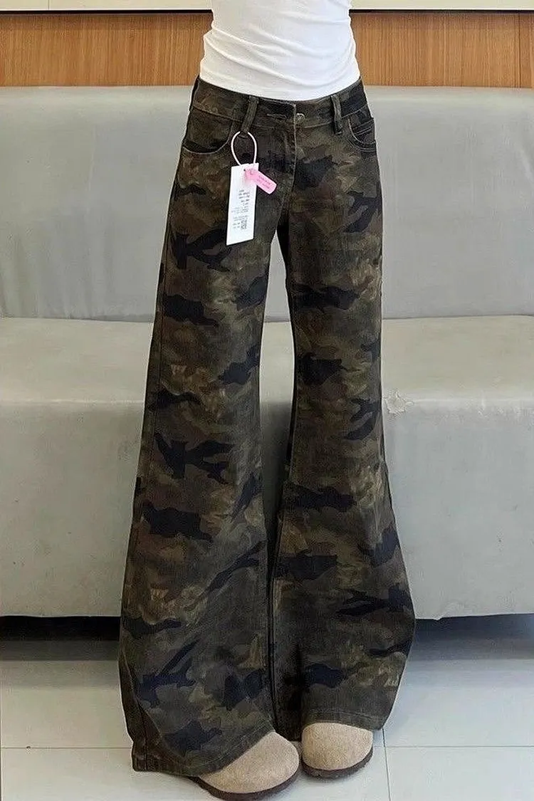 Classic Women's Denim Pants for Fall Winter