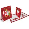 8pcs Diamond Painting-DIY Crystal Rhinestone Christmas Card(20*15cm)