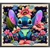 Flowers And Grass Stitch - 11CT Stamped Cross Stitch - 55*50cm - Disney