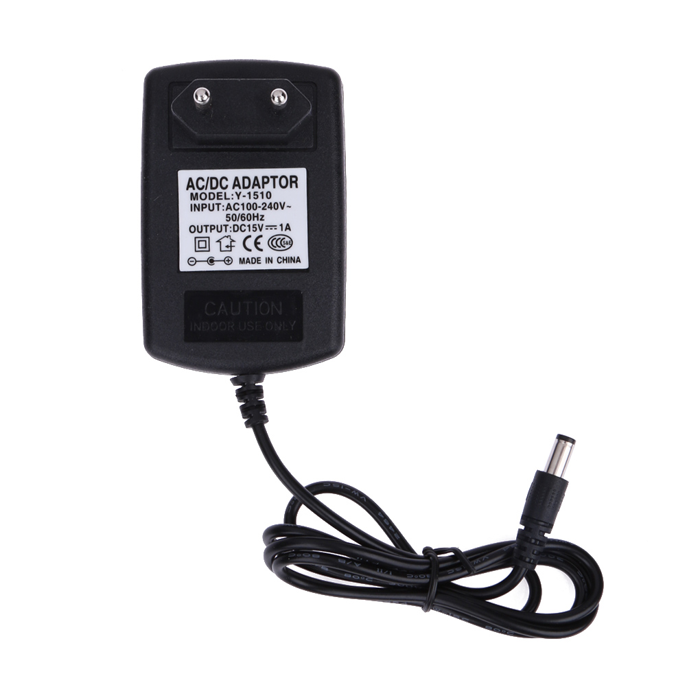 

DC15V 1A Adapter AC 100V-240V to DC 15V Converter Power Supply Adapter, 501 Original