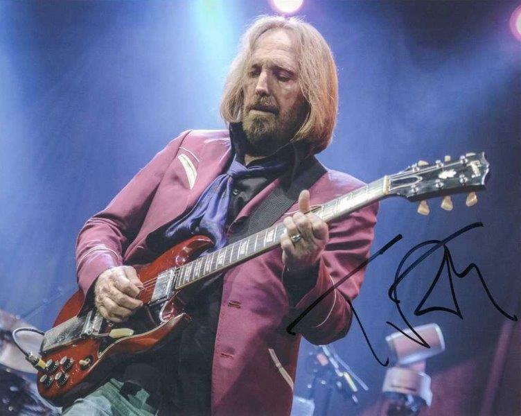 REPRINT - TOM PETTY Rare Signed 8 x 10 Glossy Photo Poster painting Poster RP Man Cave