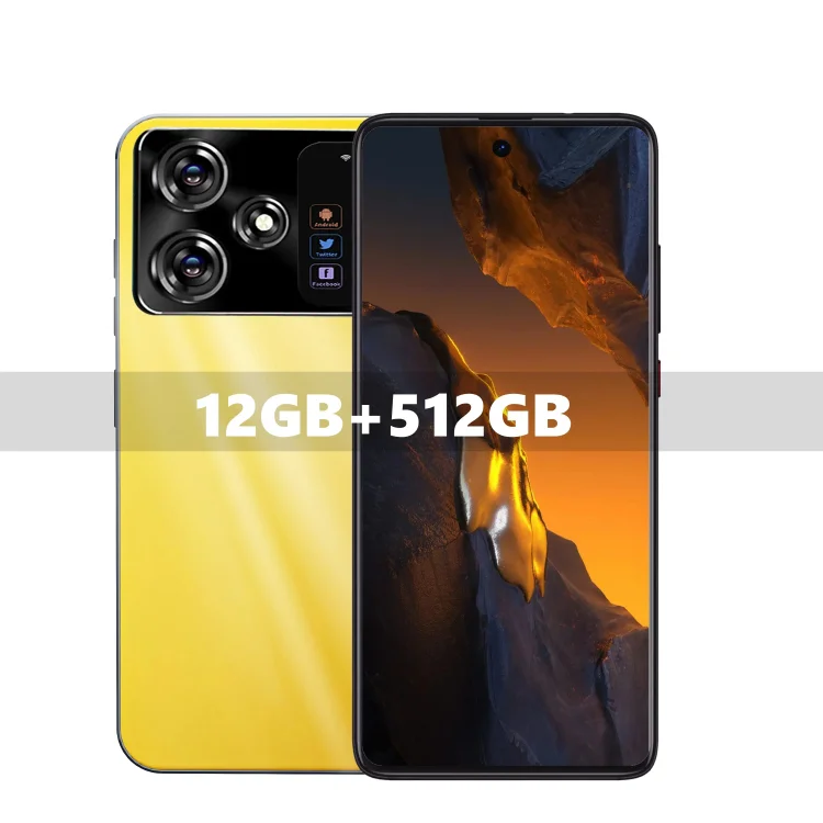 Pooc X6 Pro Smartphone Snapdragon 8 Gen 3 50MP+108MP 4G/5G