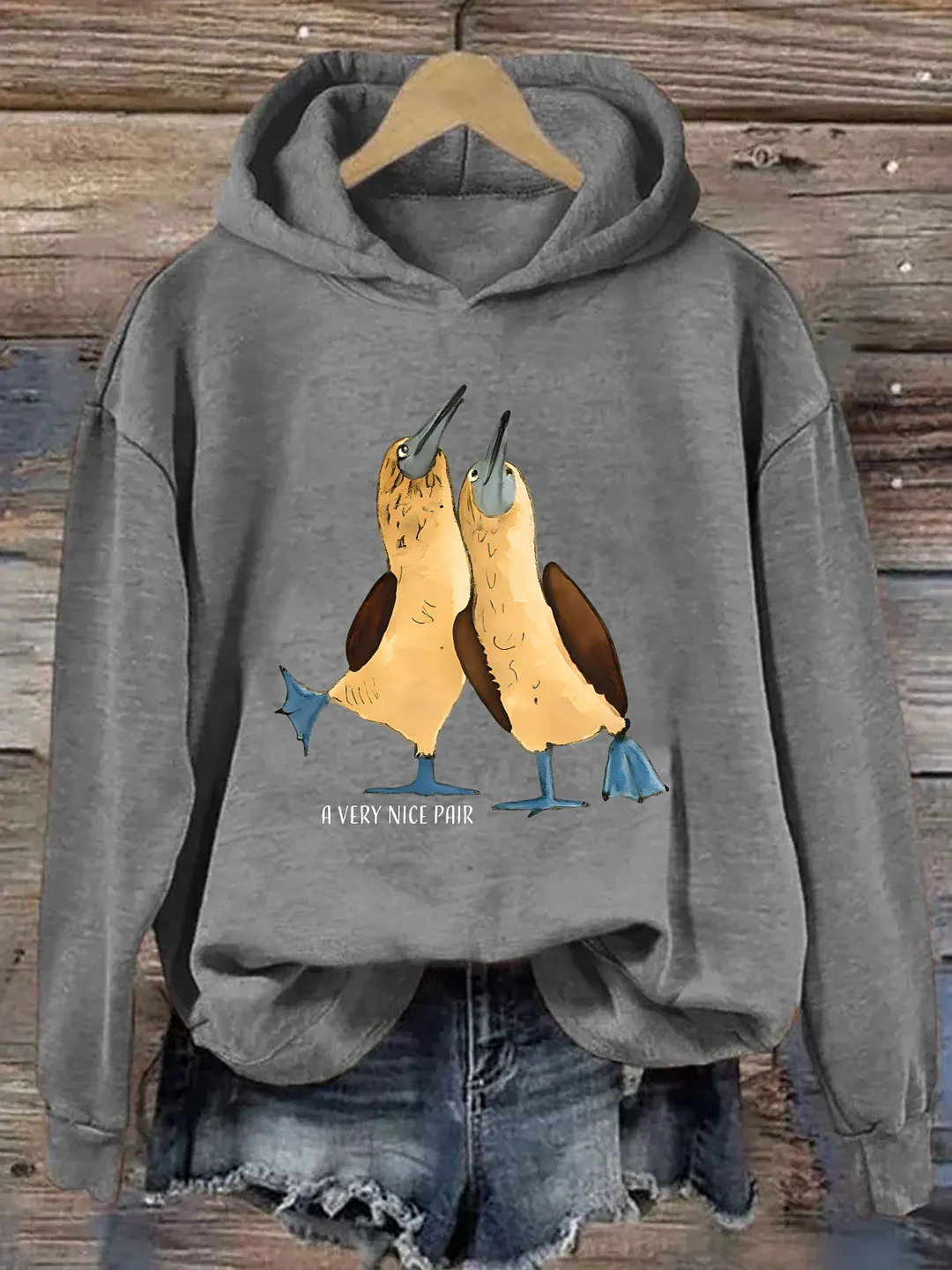 Blue Footed Booby Hoodie