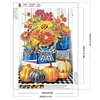 Diamond Painting-DIY Crystal Rhinestone Pumpkin Flora