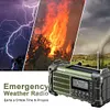 MMR-99 FCC Digital Radio: AM/FM, Auto-Time Sync, Bluetooth, Aux-in, Weather Alert, and Multi-way Charging