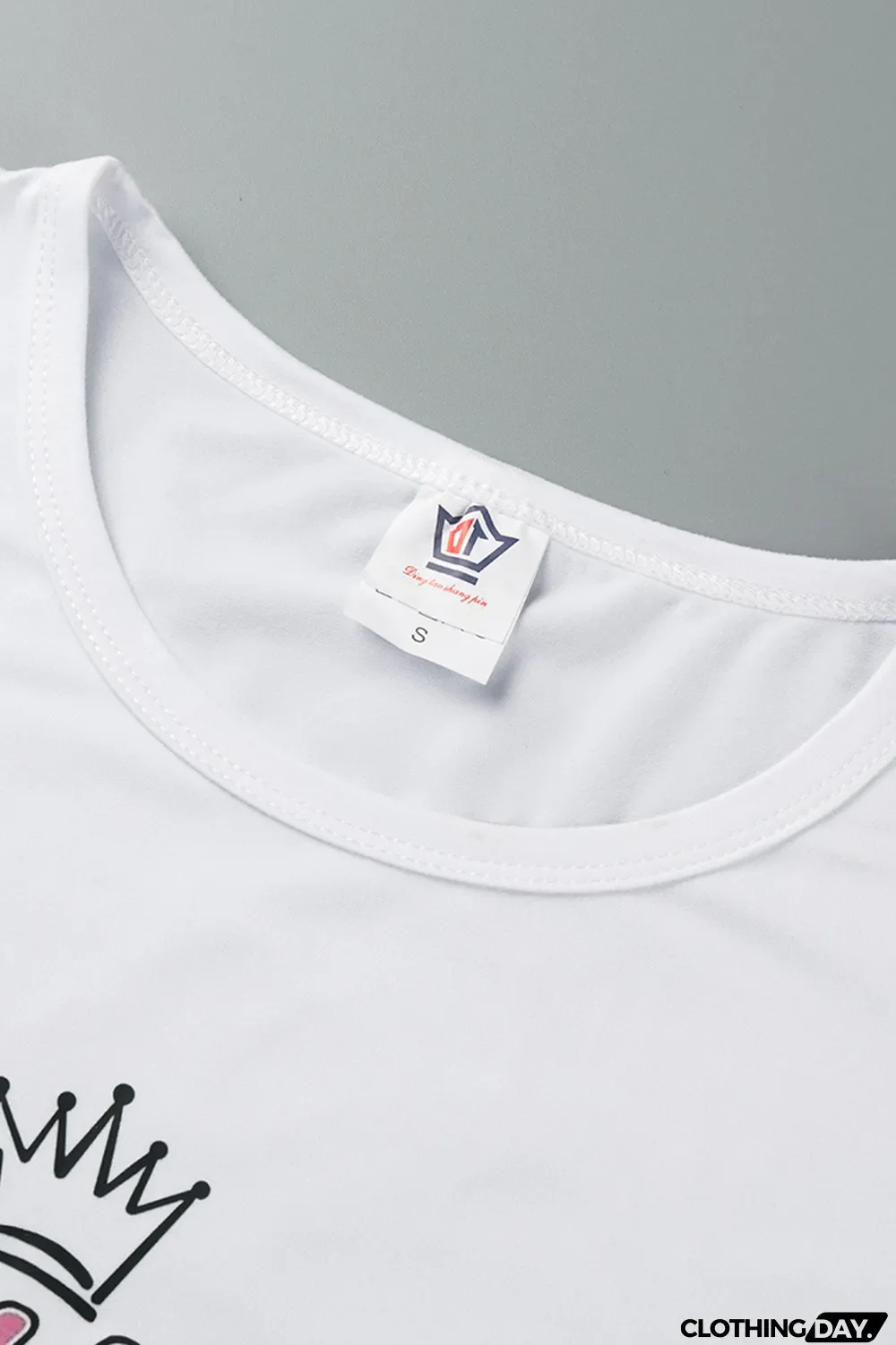 Orange Fashion Casual Letter Print Basic O Neck T-Shirts