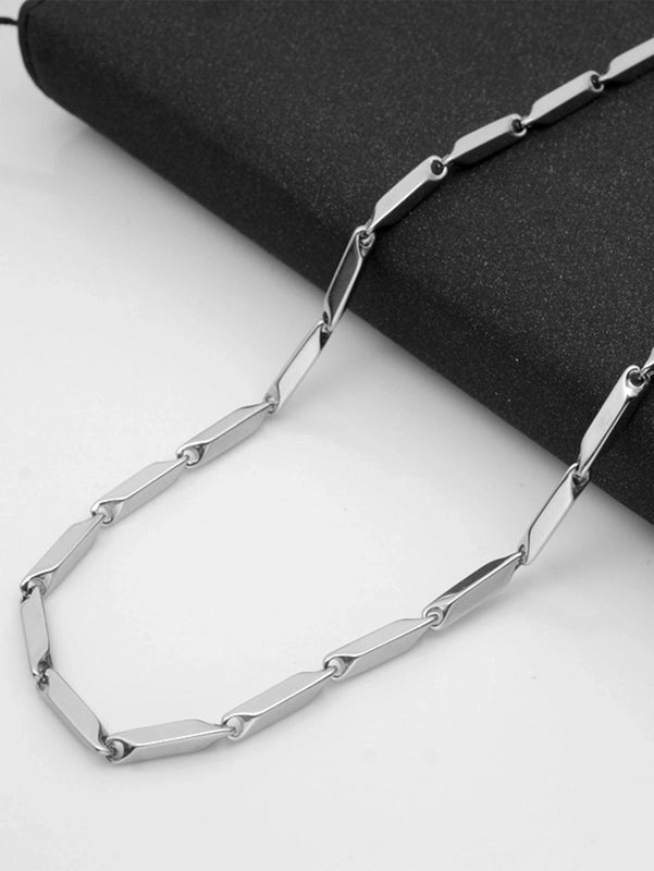 Hip-Hop Retro Solid Color Men’S Necklace