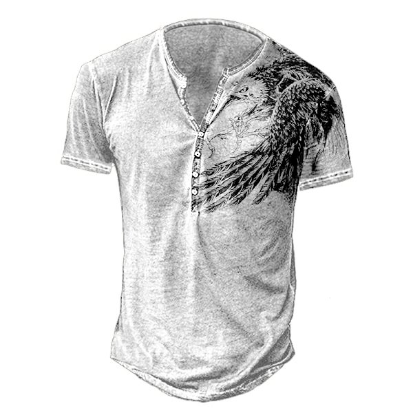 VINTAGE EAGLE PRINT T-SHIRT / [viawink] /
