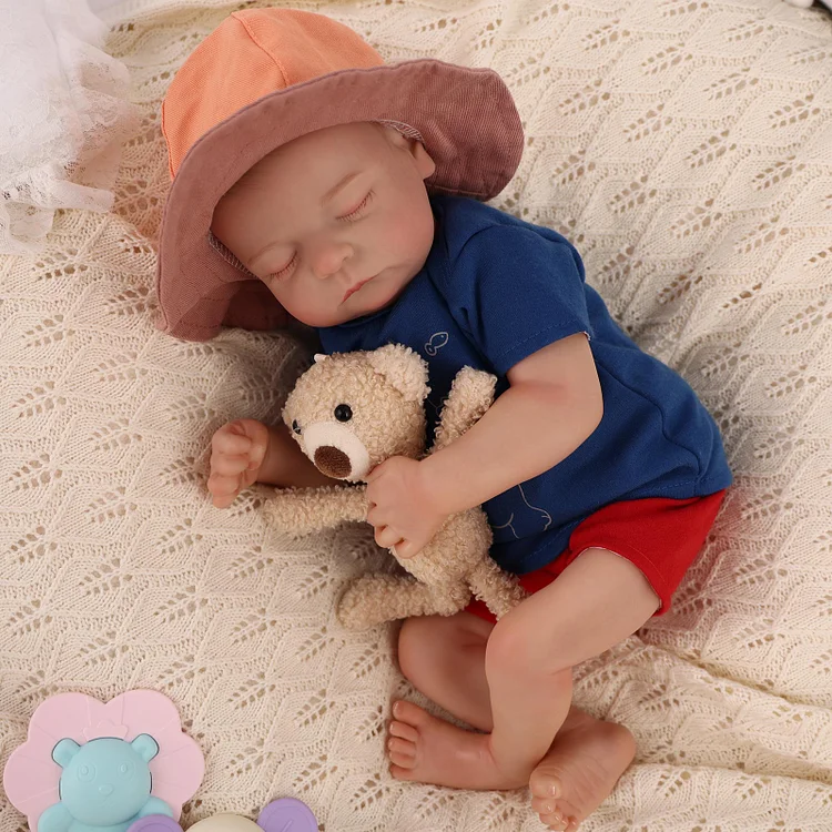 Babeside Noah Realistic 20" Infant Truly Reborn Baby Doll Boy Cowboys