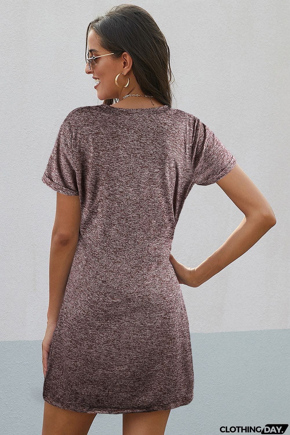 The Triblend Side Knot Dress