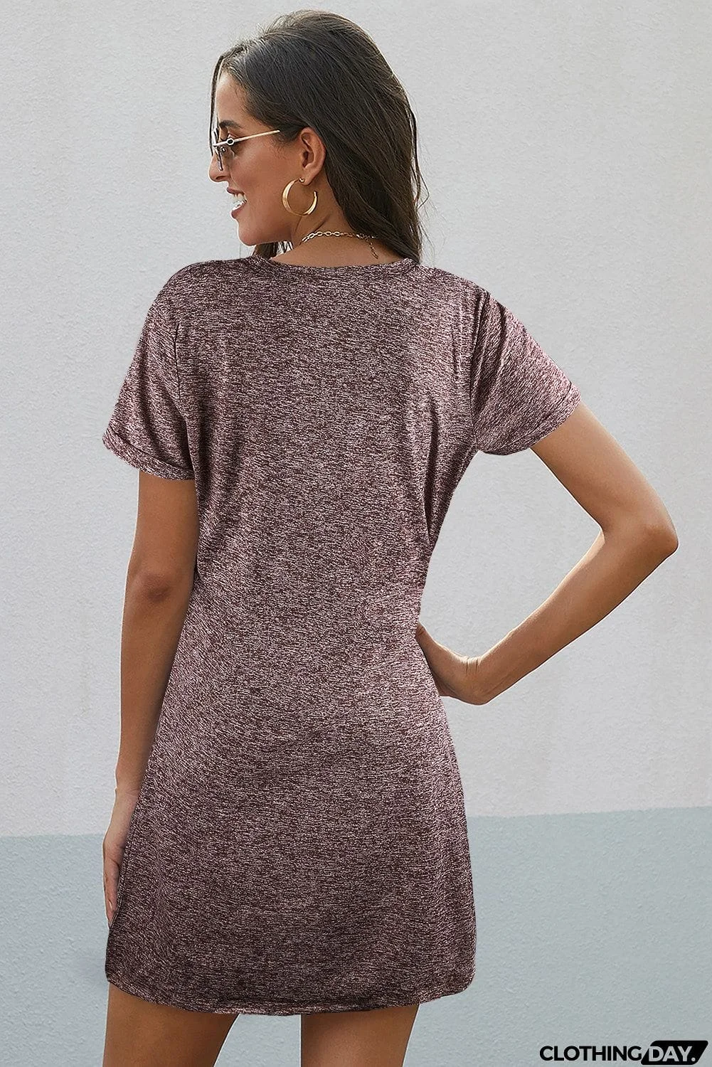The Triblend Side Knot Dress