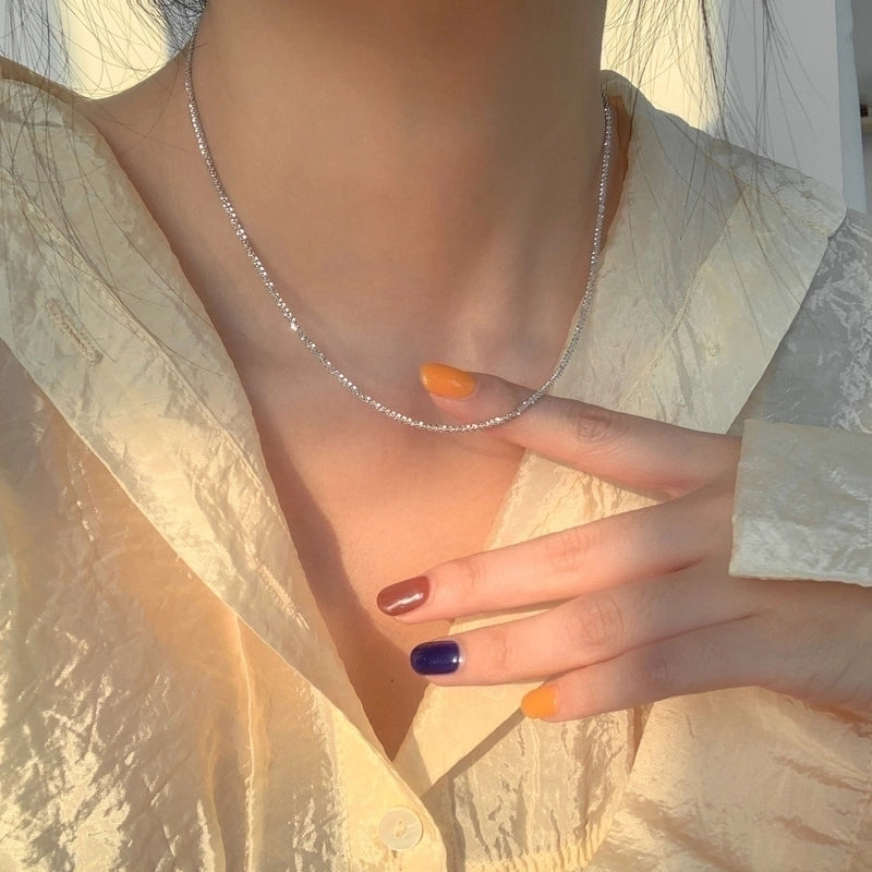 Copper Minimalist Geometric Heart Shape Rectangle Pendant Necklace