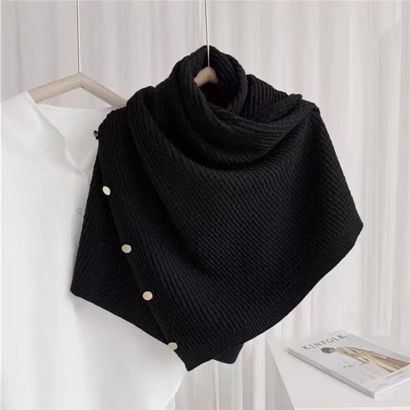Knitted Versatile Multifunctional Fashion Cape Scarf