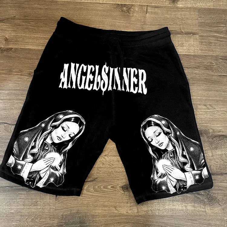 Angelsinner Drawstring Pocket Shorts