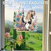 Horse 2D Flat DIY Diamond Art Pendant Special Shape DIY Home Decor Hanging Charm